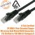 Comsol CAT 6 Network Patch Cable - RJ45-RJ45 - 0.5m, Black
