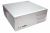 SilverStone CW01 - ATX Desktop Case - Aluminium build, 52-in-1 Card Reader, Front Connections - Silver