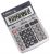 Canon HS-1200RS - Desktop Calculator with Brushed Metal Front Cover, Dual Powered