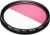 Hoya Half Colour Pink Filter - 55mm