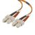 Belkin Multimode Duplex Fiber Patch Cable 50/125mm, SC-SC - 1M