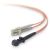 Belkin Multimode Duplex Fiber Patch Cable 62.5/125mm, LC-MTRJ - 2M