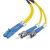 Belkin Multimode Duplex Fiber Patch Cable 8.3/125mm, ST-LC - 1M