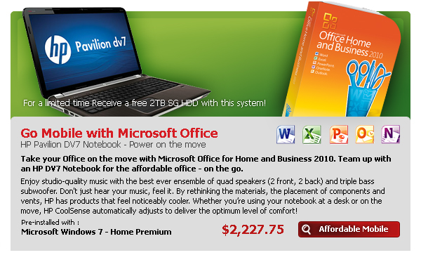 MS System offer 2