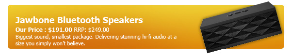 Jawbone Bluetooth speakers