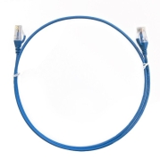 8WARE CAT6THINBL-025M