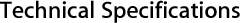 Technical Specifications.