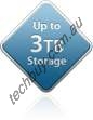 Up to 3TB Storage