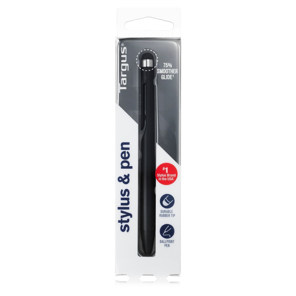 AMM163US Targus 2-in-1 Pen Stylus To Suit Capacitive Touch