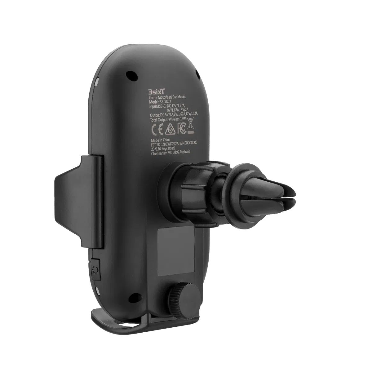 3S-1802 | 3SIXT 3sixT Prime Motorised Car Mount 15W | Techbuy Australia