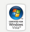 Certified for Windows Vista