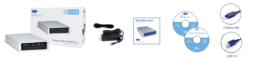 LaCie d2 Blu-ray Drive