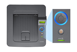 instant printing at the touch of a button