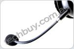 Clear speech from noise-canceling mic
