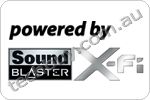 Powered by Sound Blaster X-Fi technology
