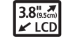 LCD Display Size: Easily view, select and edit your images for convenient computer-free printing.