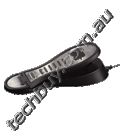 Bass pedal with stainless steel