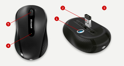 Microsoft Wireless Mobile Mouse 4000