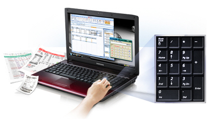 Easy-to-use numeric keypad
