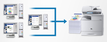 Network Ready and Ready to Scan Print and Fax* 