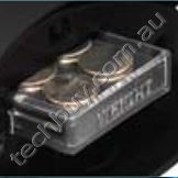 Silencer gaming mouse with weight system