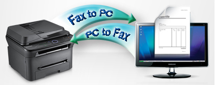 PC fax functionality