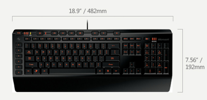 Microsoft SideWinder™X4 Keyboard