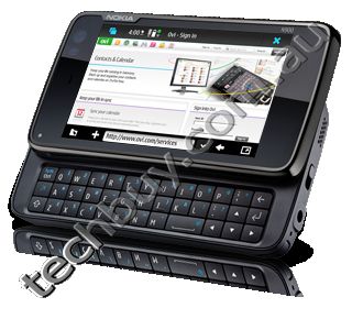 Nokia N900 Web browsing