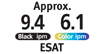 Fast Document Printing : Print black and white, and color documents in the official print speed measure (images per minute) for one, four page Excel document, one, four page Word document and one, four page PDF document