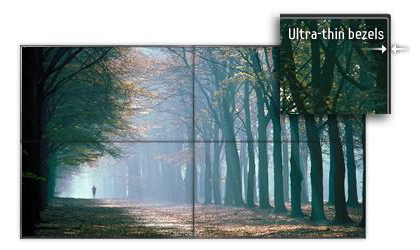 11mm Bezels for Seamless Video Walls