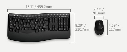 Wireless Comfort Desktop 5000