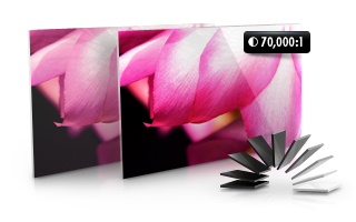 High Dynamic Contrast Ratio