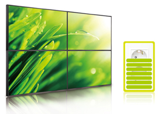 Eco-Friendly Display with LED Backlight