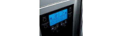blue LCD display