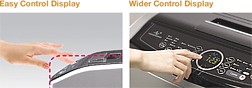 slanted control panel