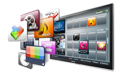  Infinite entertainment with Internet@TV. 