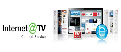  Infinite entertainment with Internet@TV. 
