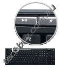 Four media hot keys