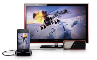 Connect your iPod for more fun.