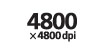Optical 4800 x 4800 : Scanner optical resolution - The CCD and CIS systems of fl at-bed scanning are available.
Achieved maximum resolution of 4800 x 4800