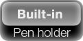 Built-in Pen Holder