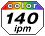 Color 140 ipm