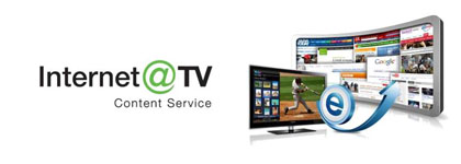  Infinite entertainment with Internet@TV. 