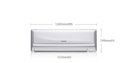 Samsung AQV18UWAN Air Conditioner - Cooling 5.0kW\/Heating | Techbuy ...