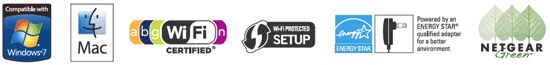 WNDR3400 Product Image Logos