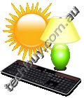 Solar-powered keyboard