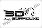 3D Headphones Surround Sound