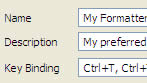 Customizable keyboard shortcuts