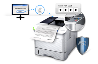 Take control of office documents with Secure Printing