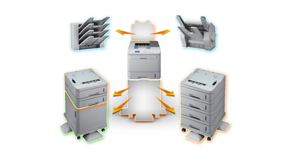  Totally adaptable, easily customisable 